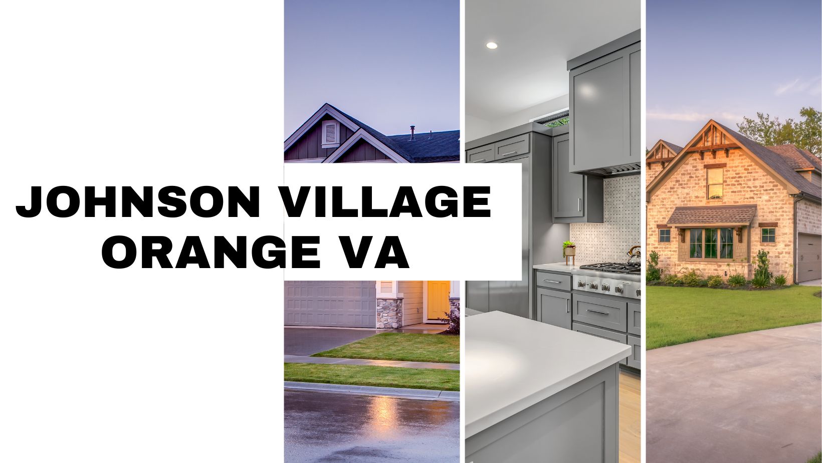 Johnson Village Orange VA Neighborhood